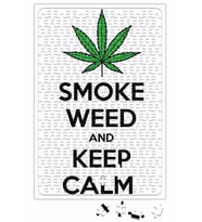 Smoke Weed And Keep Calm Connect Puzzle 240 Parça Yapboz