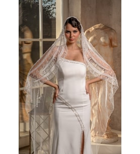 Gelinlik Duvağı Ve Nikah Duvağı 230 Cm (Beyaz)