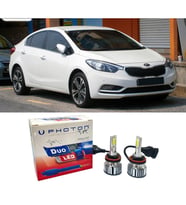 Kia Cerato Led Xenon Uzun + Kısa Far Ampulü H4 Duo Yeni Seri Beyaz 2003-2012