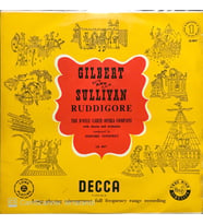 Gilbert And Sullivan Ruddigore 2 Plaklık Set LP Klasik Plak (Karışık)