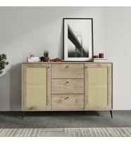 Rosepal Mobilya Diamond 3 Çekmece 2 Kapaklı 160cm Konsol