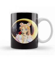 Sailor Moon Light Fanart 02 Kupa Bardak Porselen
