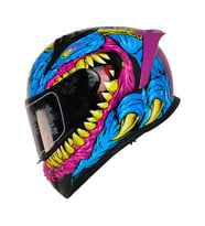 Motosiklet Kaskı Ece 22.R06 Sertifikalı Double Vizör Full Face Kask Gongju