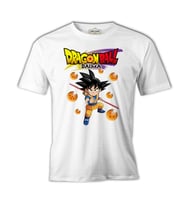 Dragon Ball Daima Küre Beyaz Erkek Tshirt