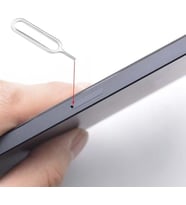 Cep Telefonu Tablet Sim Kart Yuvası Çıkarma Aparatı Simkart Iğnesi 2'li