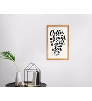 BK Home Coffee Tasarımlı Dekoratif Retro Ahşap Tablo-48