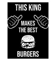 Bu Adam En Iyi Burger Tasarımını Yapıyor Tablo Ahşap Poster Dekoratif
