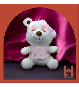 25 CM PELUŞ UYKU ARKADAŞIM SEVİMLİ BEBEK AYICIK (Bebek Pembesi)
