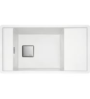 114.0656.035-Franke Fresno Fsg 611-88 Bianco Granit Eviye