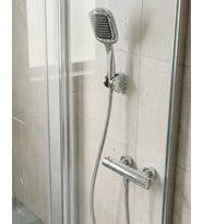 Siyah Duş Başlığı Seti Spiral Hortumlu El Duşu Ve Duvar Askısı Banyo Seti