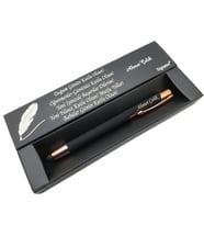 Signator® C462 Mat Siyah Rose Gold Tükenmez Kalem  İsme Özel Kalem  Hediyelik Kalem (Karışık)