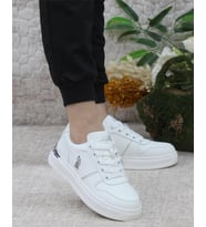 U.s. Polo Assn. Alka 5Fx Kadın Beyaz Sneaker Ayakkabı