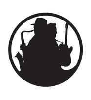 Miyrem Sticker Serisi Caz Müzik Temalı (Tip 2) (Siyah)