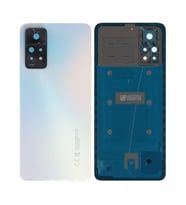 Redmi Note 11 Pro 4G Uyumlu Arka Pil Batarya Kapağı Kamera Lensli (Beyaz)