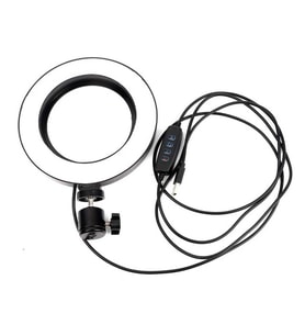 Fuchsia M-16 Işıklı Telefon Tutucu Ring Light