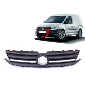 Volkswagen Caddy 2015-2020 Ön Panjur Tek Kromlu - 2K5853651A