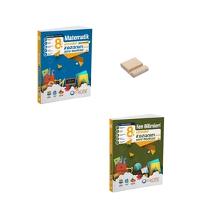 LGS 8. Sınıf Matematik ve Fen Bilimleri Etkinlikli Soru Bankası