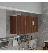 Kenzlife hazır mutfak canna32 cvz 060*120*32 mutfak banyo dolabı kapaklı raflı (Karışık)