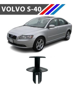 Volvo S40 Davlumbaz Klipsi 81471-911-992 M1700-23 25 Adet