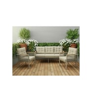 OPAL 3+1+1 (CAPPUCCİNO) Metal Gövde Balkon-bahçe-kafe,çay Seti,koltuk Takımı,oturma Grubu,ofis Koltu
