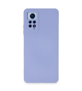 Xiaomi Redmi Note 12 Pro 4g Kılıf Nano İçi Kadife Silikon - Lila