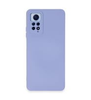 Xiaomi Redmi Note 12 Pro 4g Kılıf Nano İçi Kadife Silikon - Lila