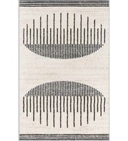 Eliana Home Baskılı, Yıkanabilir Kaymaz Taban Salon Halısı LNA1138 100x150 cm (Bej)