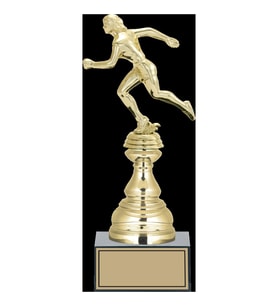 ODAK KUPA - Figürlü Kupalar - Atletizm Kadın Figürlü Kupalar FG-023 C - 30 cm