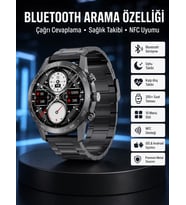 Çağrı Cevaplama Sesli Asistan Çoklu Dil Desteği 5.0 Bluetooth Akıllı Saat