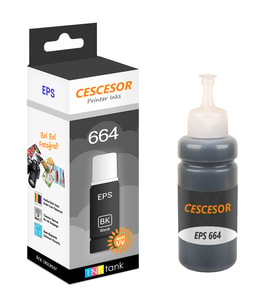 Epson 664 Siyah Muadil Mürekkep - 70 ml - CESCESOR