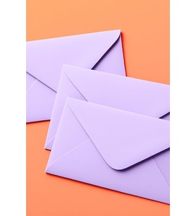 Minik Zarf, 7X9 Cm 50 Adet (Lila) 7 X 9