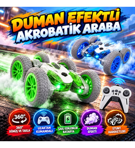 DH-666-78 ŞARJLI DUMAN ATAN STUNT ARABA 18