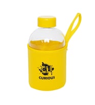 Biggdesign Moods Up Curious Neopren Kılıflı Cam Matara 600 Ml