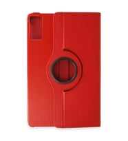 Pad Kılıf 360 Tablet Deri Kılıf - Kırmızı