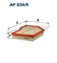 FILTRON AP0349 Hava Filtresi A6540940204