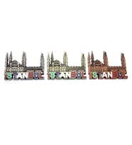 İstanbul Temalı Metal Magnet Alk3341