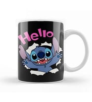 Stitch Hello Kupa Bardak Porselen