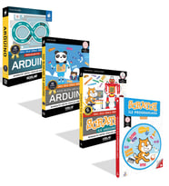 SCRATCH İLE ARDUİNO EĞİTİM SETİ (Siyah - Beyaz)