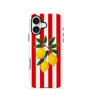 iPhone 17 Vorian Çift Katmanlı Kılıf Lemon Parade Red