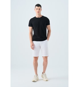Loft Regular Fit Erkek Şort LF2029713 (Beyaz)