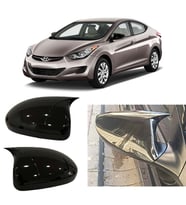 Hyundai Elantra Sinyalsiz Batman Yarasa Ayna Kapağı Parlak Siyah ABS 2011 2012 2013 2014 2015