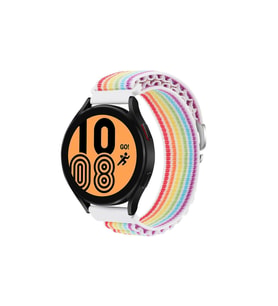 Watch 22mm Kr410 Kumaş Kordon - Gökkuşağı