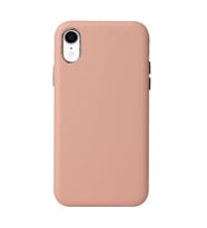 Apple iPhone XR Kılıf Zore Eyzi Kadife İç Yüzey Suni Deri Kılıf (Pembe)