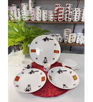 TEBAK COLLECTİON 6 parça PUBG MODEL ÇOCUK YEMEK TAKIMI BESLENME SETİ