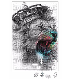 Kral Aslan Puzzle 240 Parça Yapboz