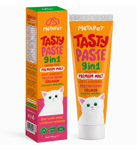 Kedi Multivitamin Malt Paste 9'u 1 Arada – 100 ml Tüy Yumağı Bakımı