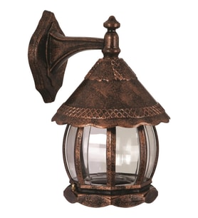 AVONNI BAP-68184-BKR-M1 Kahverengi Boyalı Dış Mekan Aydınlatma E27 ABS Polikarbon Cam 30cm