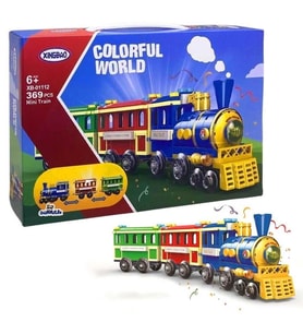 SAMATLI XB-01112 XINGBAO MİNİ TREN YAPI BLOKLARI 369 PARÇA 6+