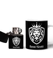 Aslan Tasarım  Özel Kupa Bardak ve Çakmak