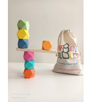 Woodblocks Waldorf Ahşap Denge Kulesi 7 Li
